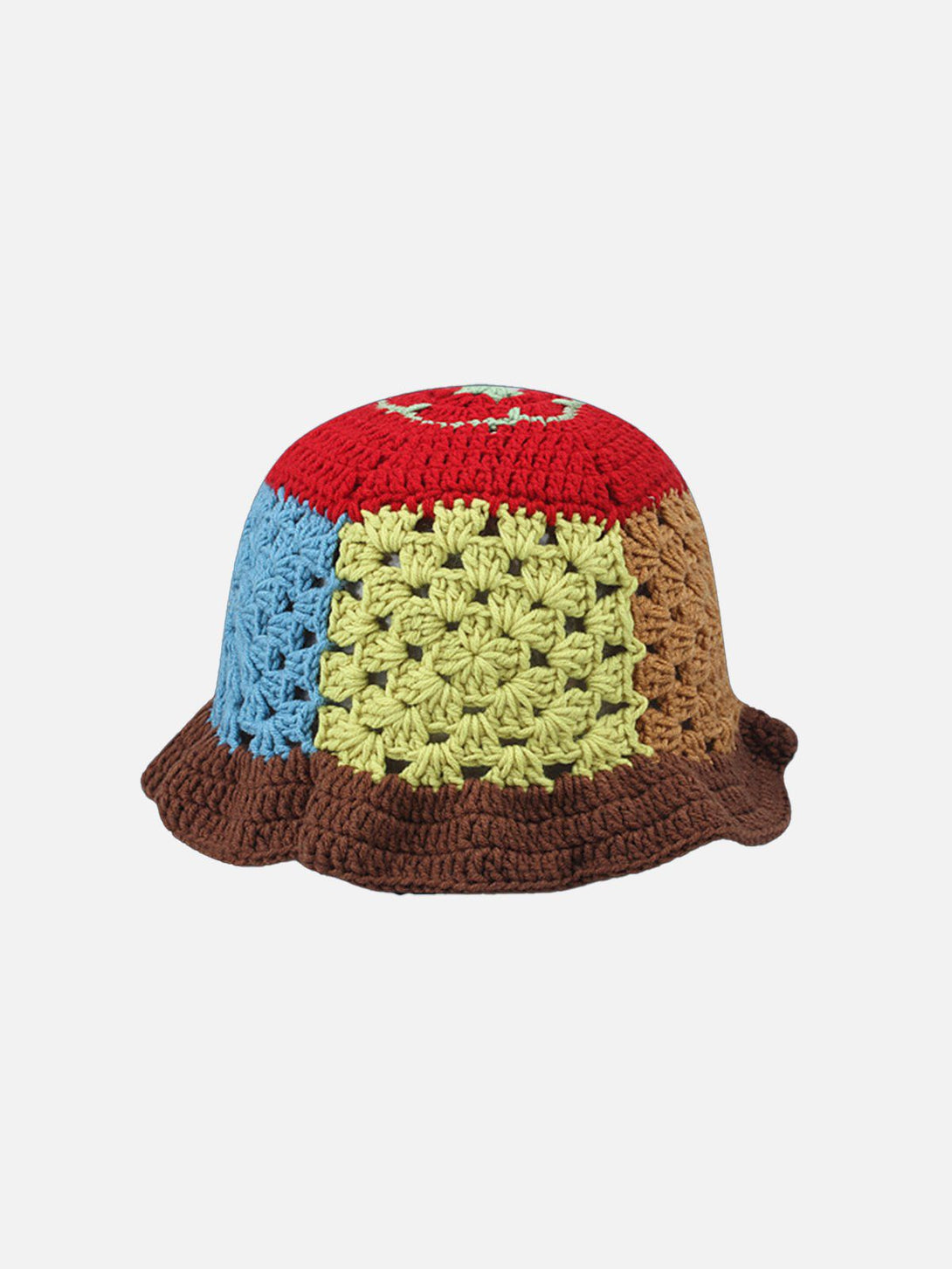 Helmiss - Handmade Crochet Open Knit Bucket Hat- Streetwear Fashion - helmiss.com