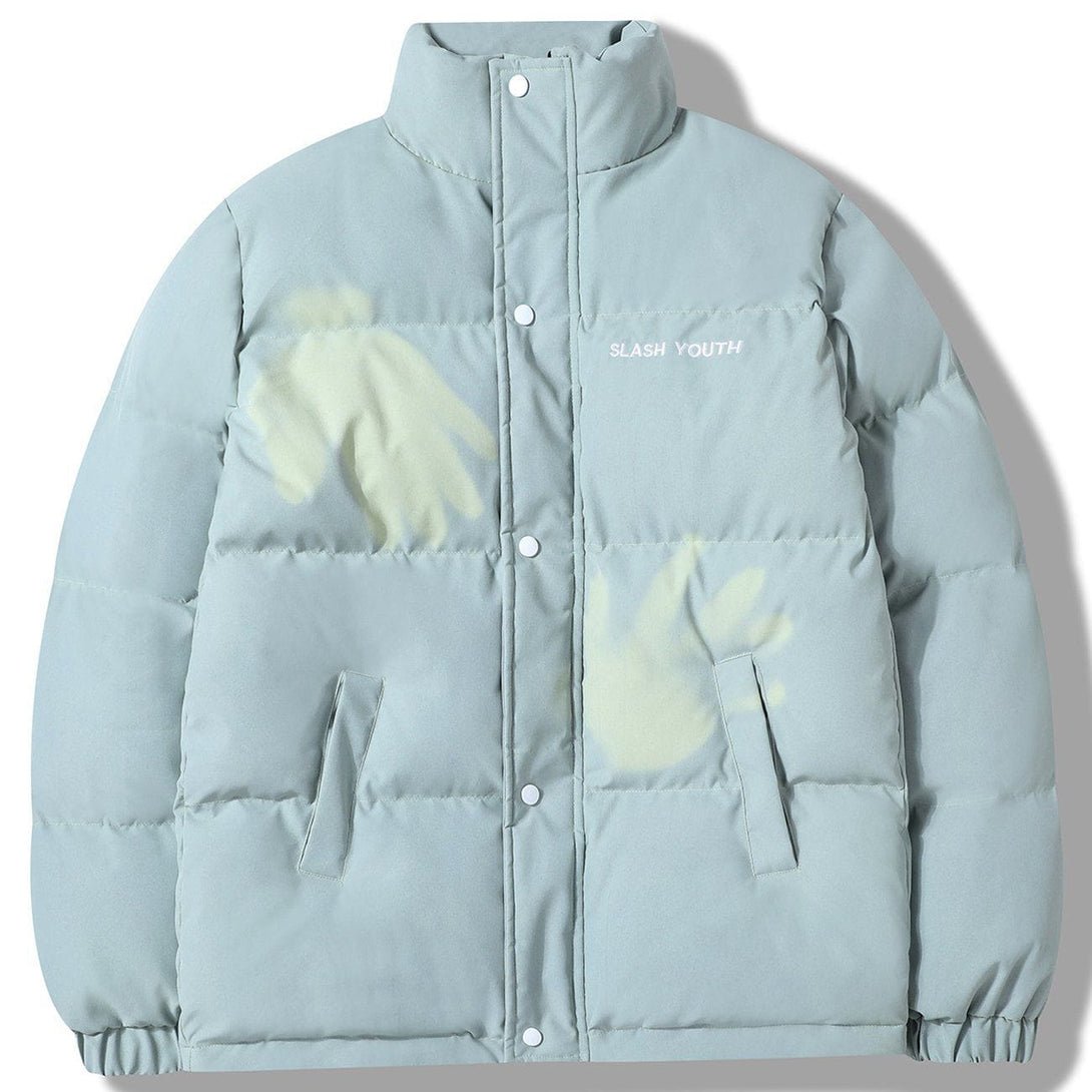 Helmiss - Heat Discoloration Material Winter Coat- Streetwear Fashion - helmiss.com