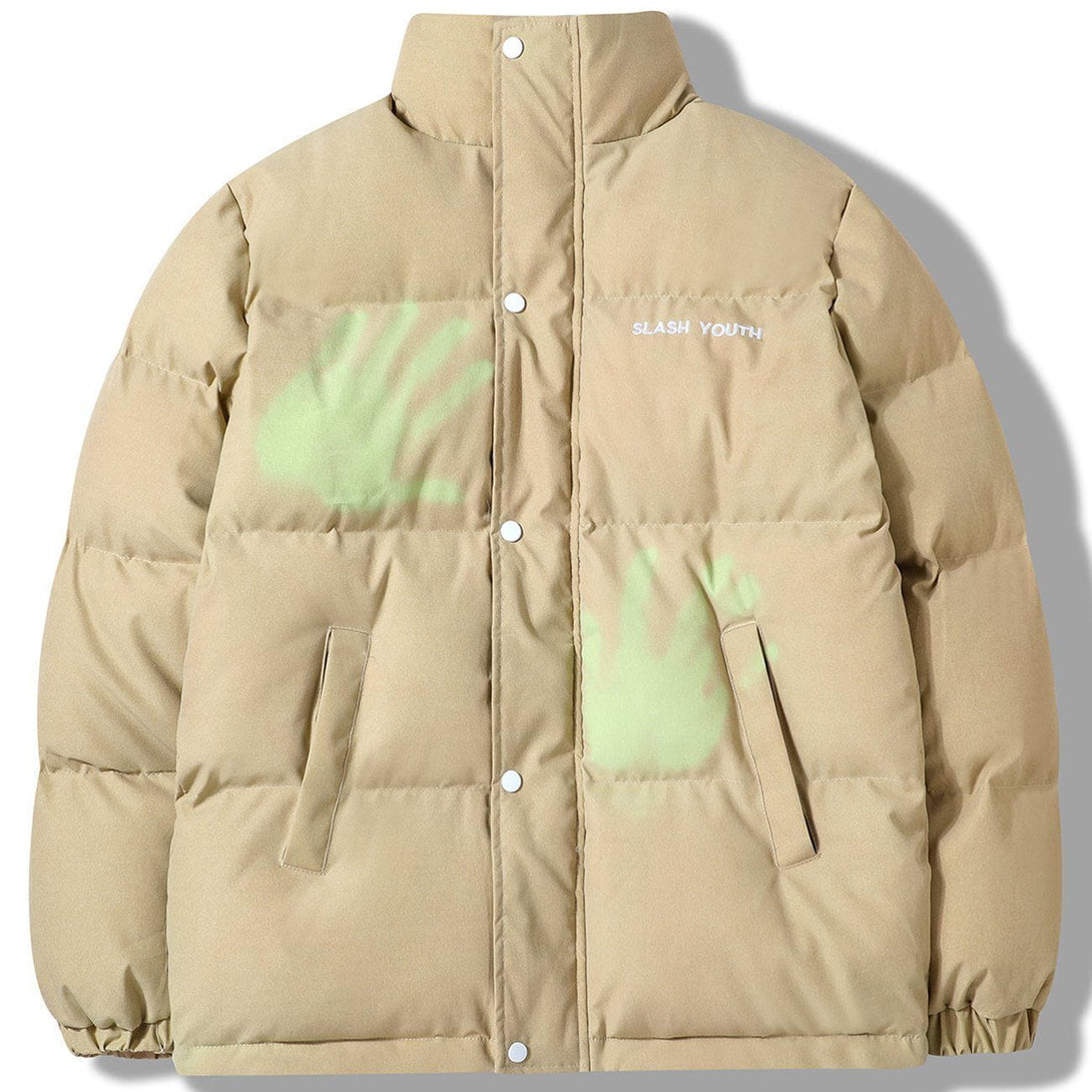 Helmiss - Heat Discoloration Material Winter Coat- Streetwear Fashion - helmiss.com