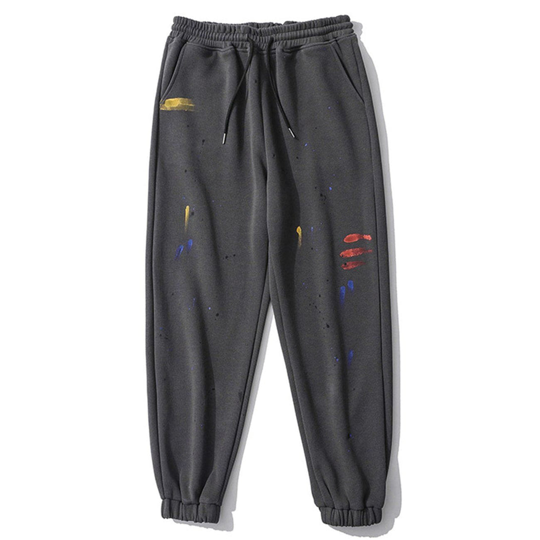 Helmiss - Ink Graffiti Track Pants- Streetwear Fashion - helmiss.com