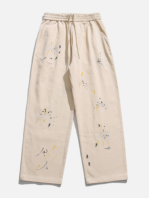 Helmiss - Ink Jet Printing Pants- Streetwear Fashion - helmiss.com