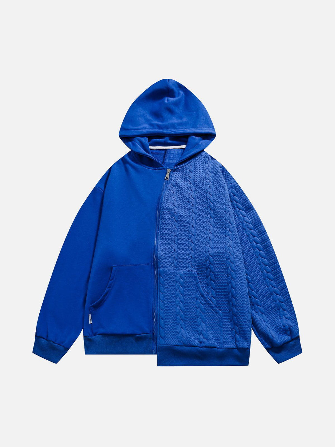 Helmiss - Irregular Patchwork Hoodie- Streetwear Fashion - helmiss.com