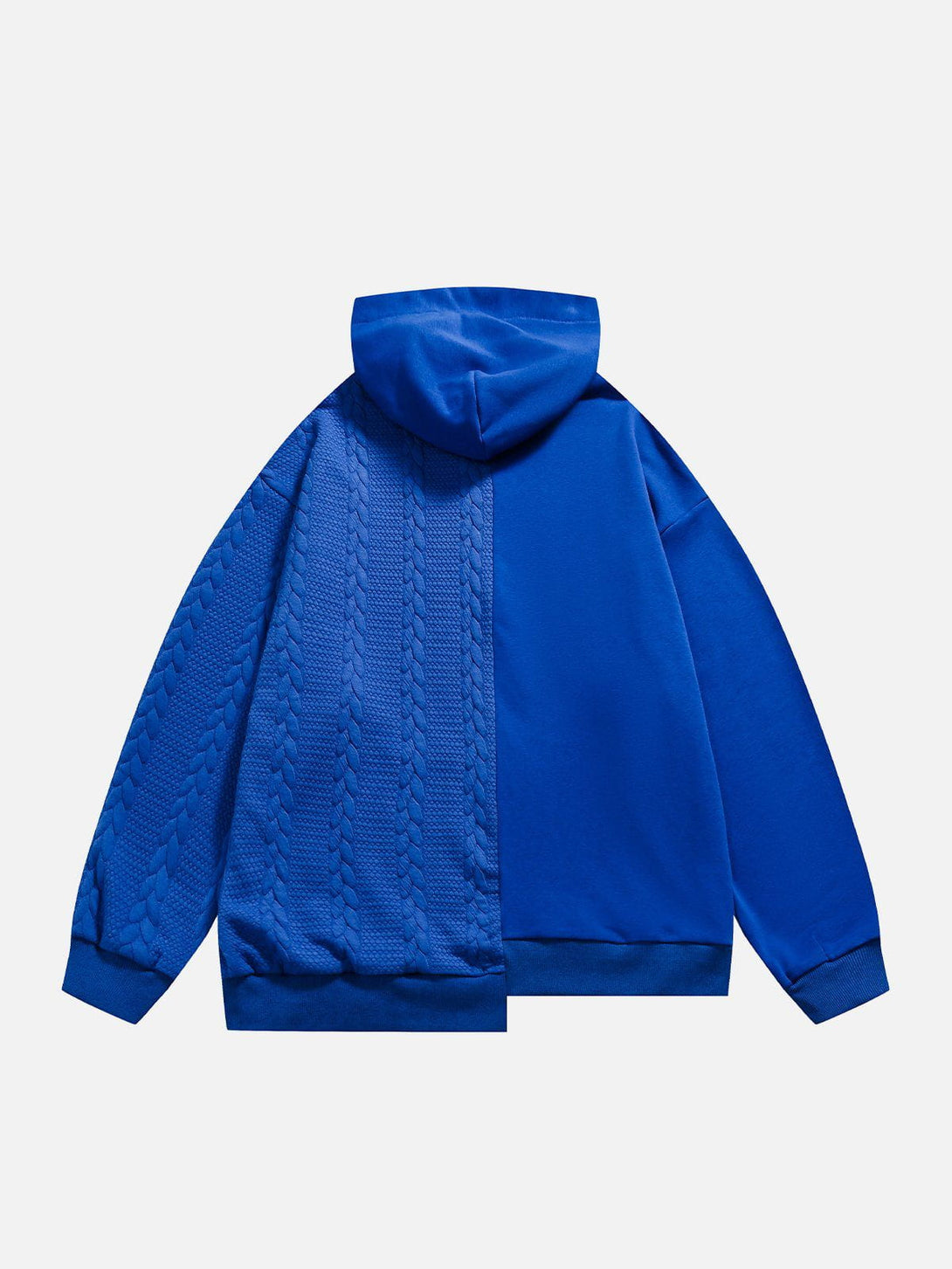 Helmiss - Irregular Patchwork Hoodie- Streetwear Fashion - helmiss.com