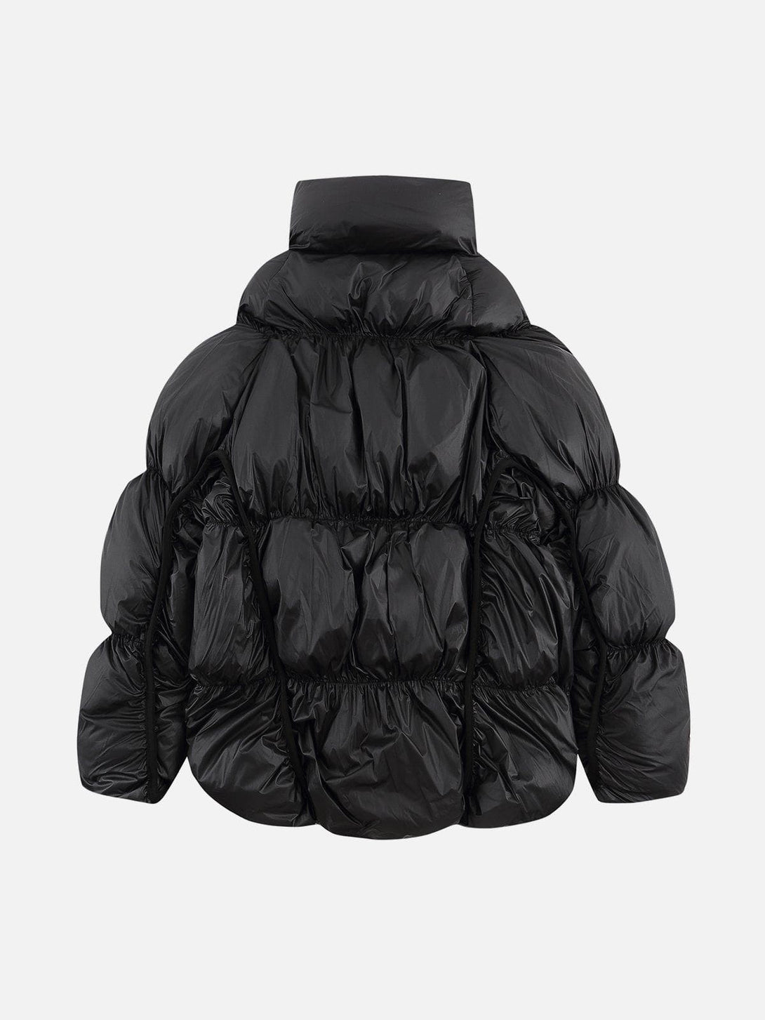 Helmiss - Irregular Split Pleats Winter Coat- Streetwear Fashion - helmiss.com