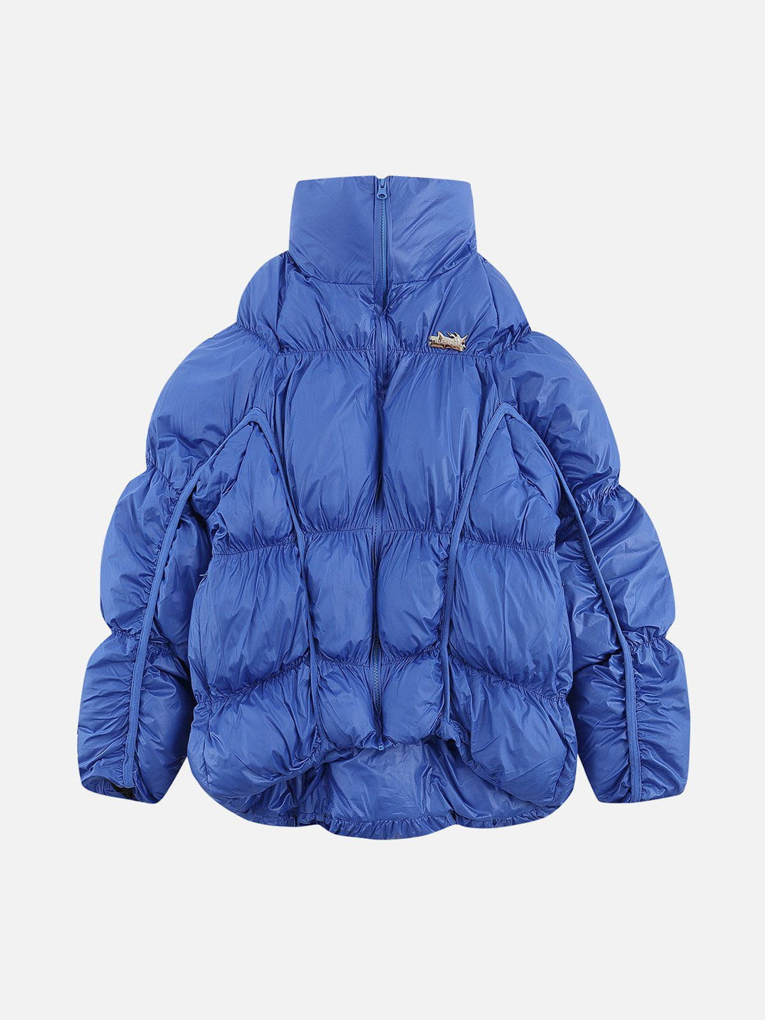 Helmiss - Irregular Split Pleats Winter Coat- Streetwear Fashion - helmiss.com