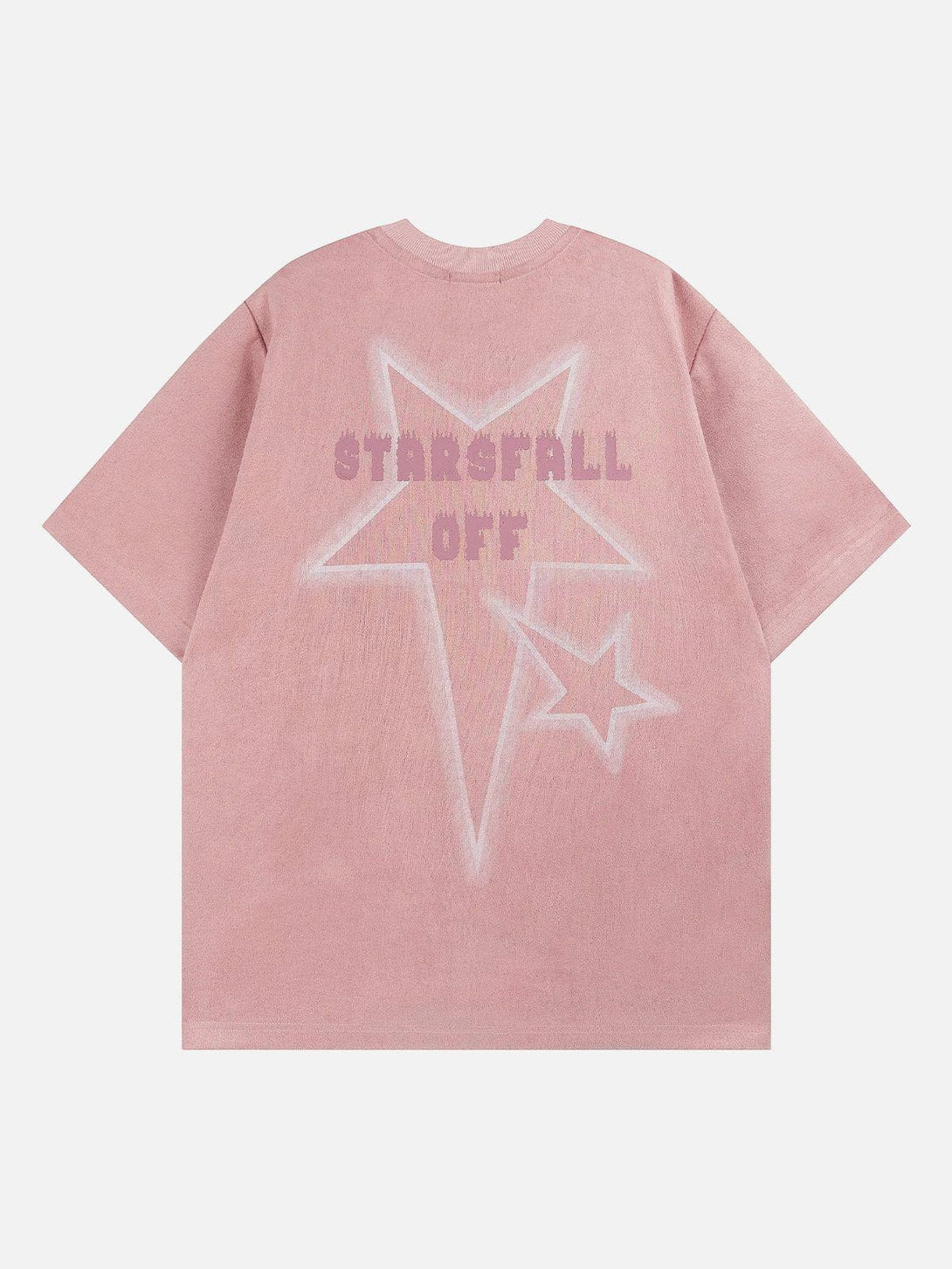 Helmiss - Irregular Stars Print Tee- Streetwear Fashion - helmiss.com