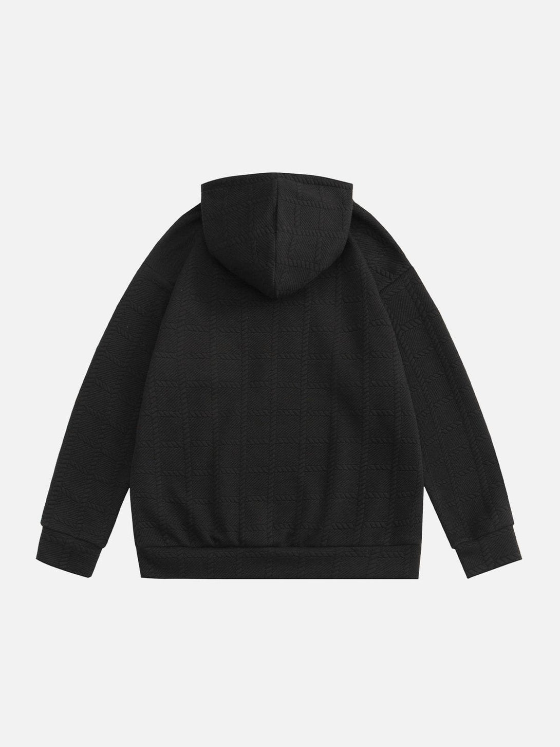 Helmiss - Labeled Drawstring Hoodie- Streetwear Fashion - helmiss.com