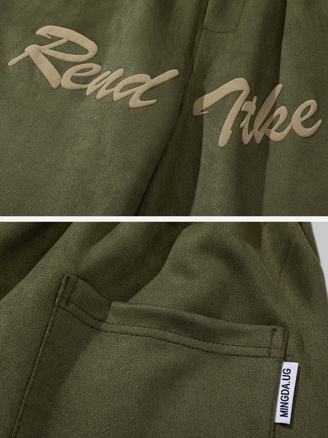 Helmiss - Labeling Straight Sweatpants- Streetwear Fashion - helmiss.com