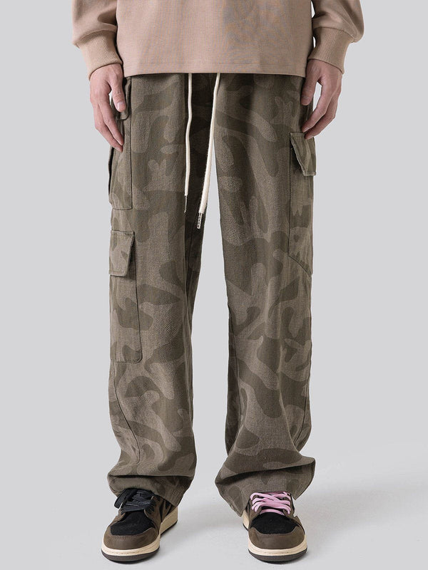 Helmiss - Large Multi-Pocket Cargo Pants- Streetwear Fashion - helmiss.com