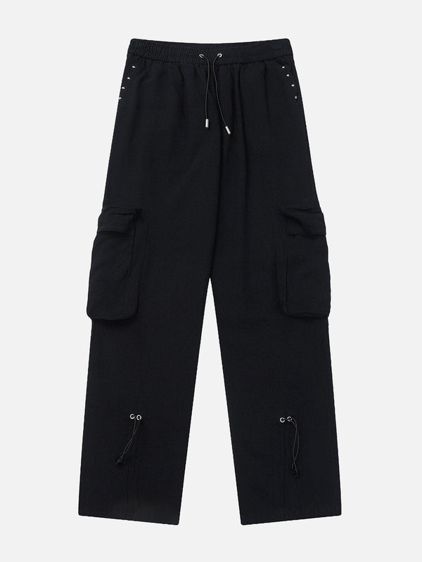 Helmiss - Large Multi-Pocket Cargo Pants- Streetwear Fashion - helmiss.com