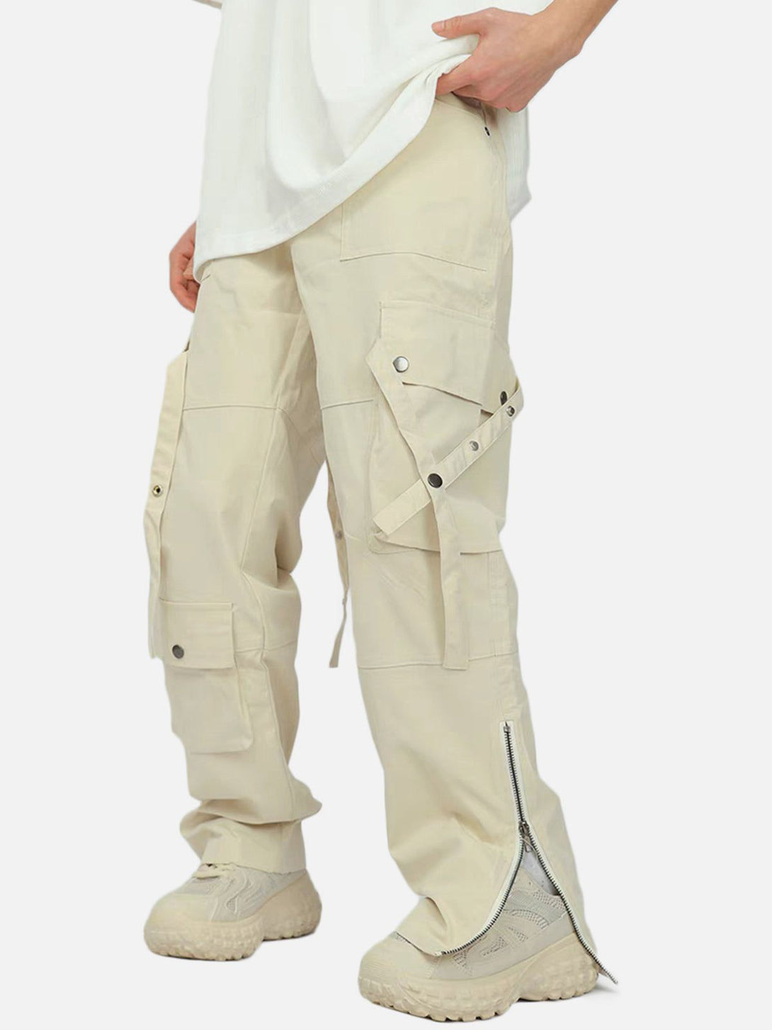 Helmiss - Large Multi-Pocket Cargo Pants- Streetwear Fashion - helmiss.com