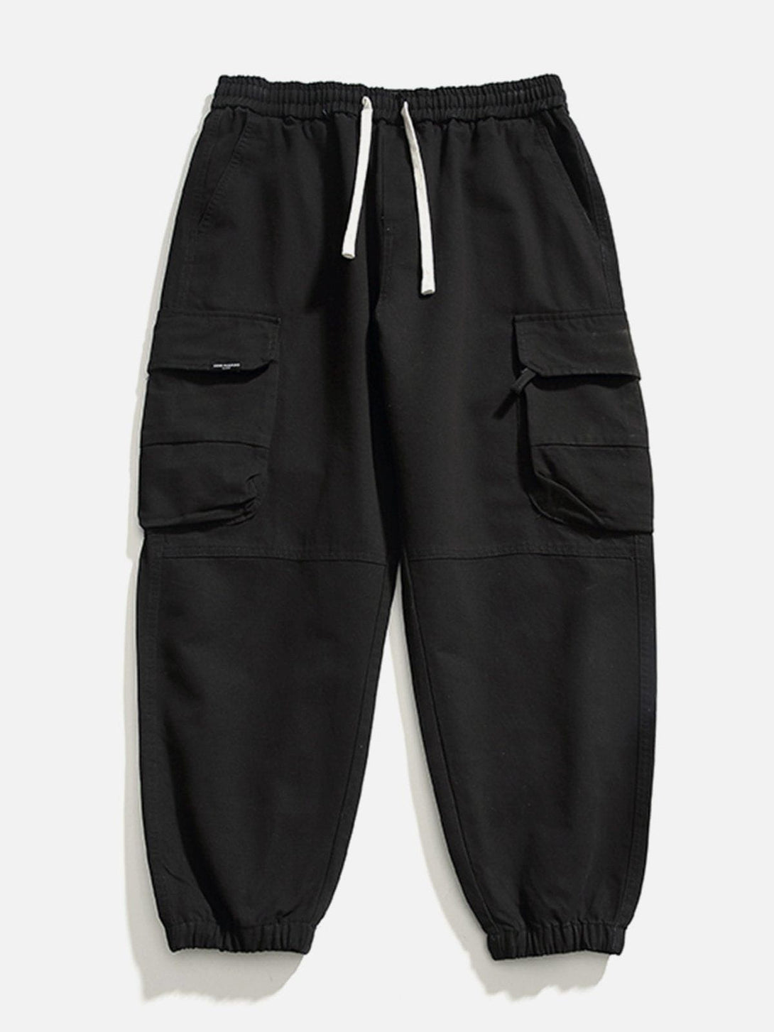 Helmiss - Large Multiple Pockets Bound Feet Cargo Pants- Streetwear Fashion - helmiss.com