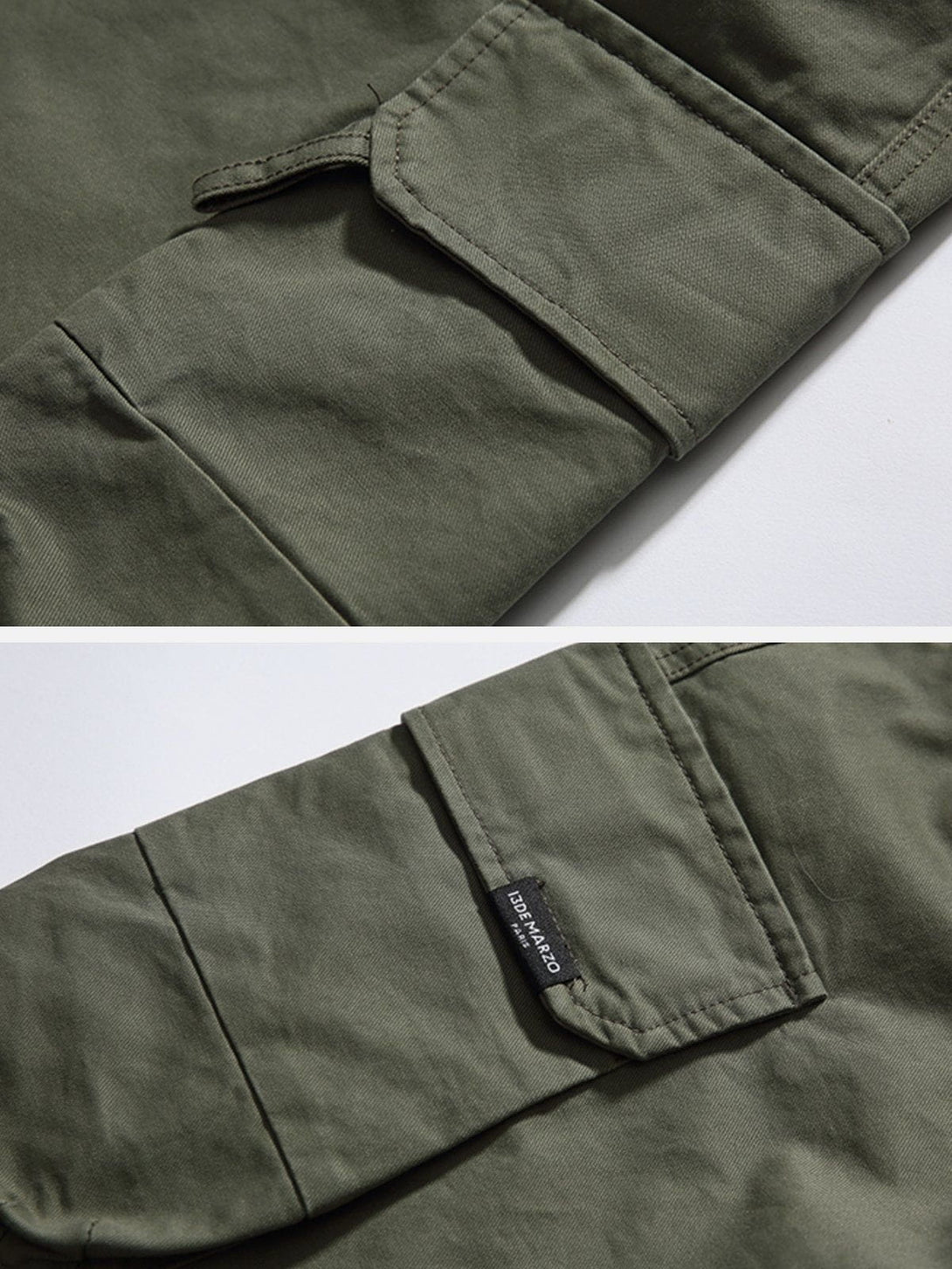 Helmiss - Large Multiple Pockets Bound Feet Cargo Pants- Streetwear Fashion - helmiss.com