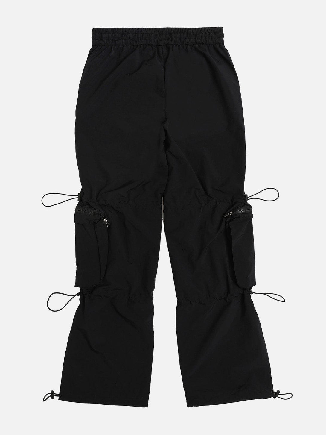 Helmiss - Large Multiple Pockets Drawstring Decoration Cargo Pants- Streetwear Fashion - helmiss.com