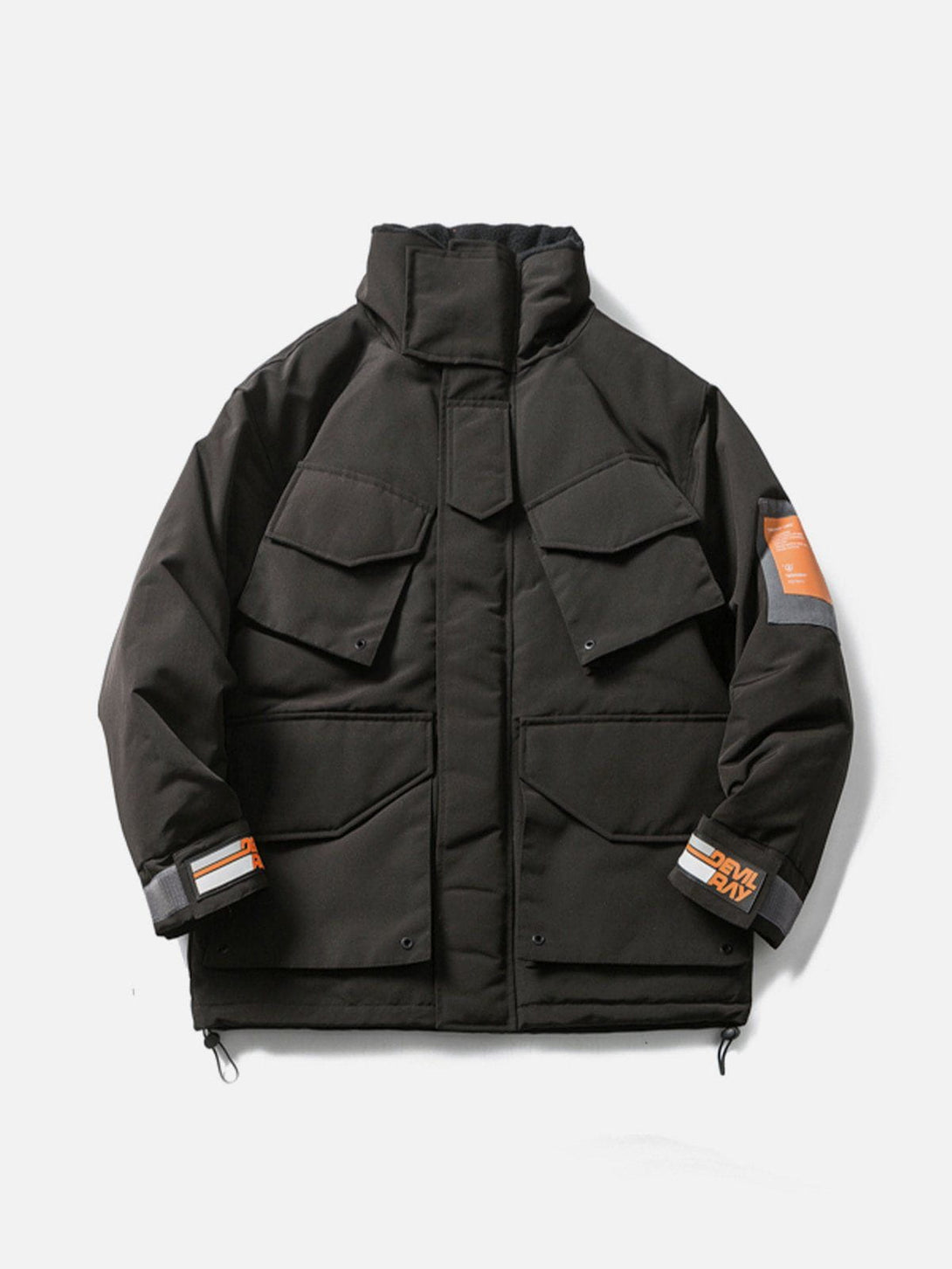 Helmiss - Large Pocket Cargo Winter Coat- Streetwear Fashion - helmiss.com