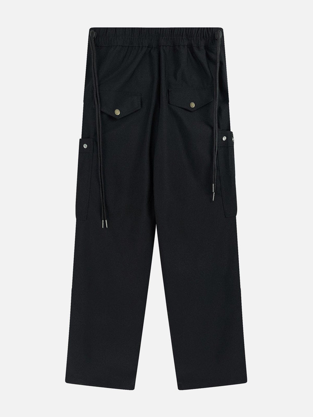 Helmiss - Large Pocket Drawstring Pants- Streetwear Fashion - helmiss.com