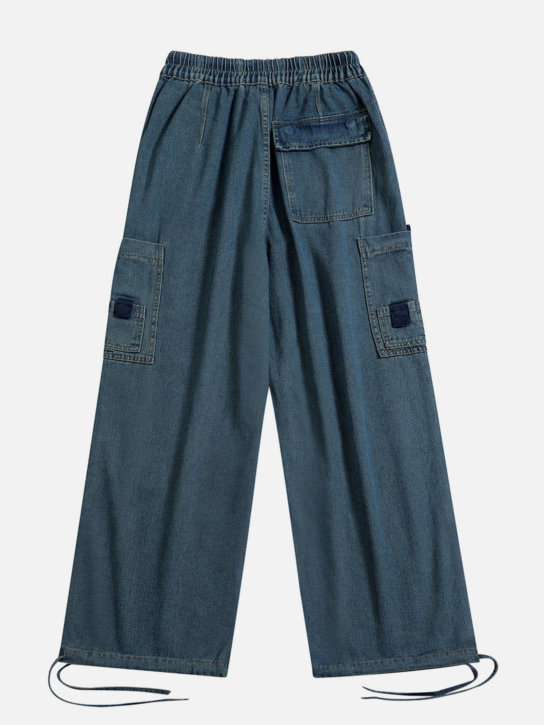 Helmiss - Large Pocket Jeans- Streetwear Fashion - helmiss.com