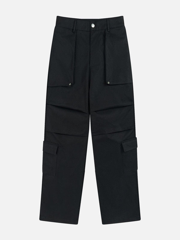 Helmiss - Large Pocket Zip Pants- Streetwear Fashion - helmiss.com