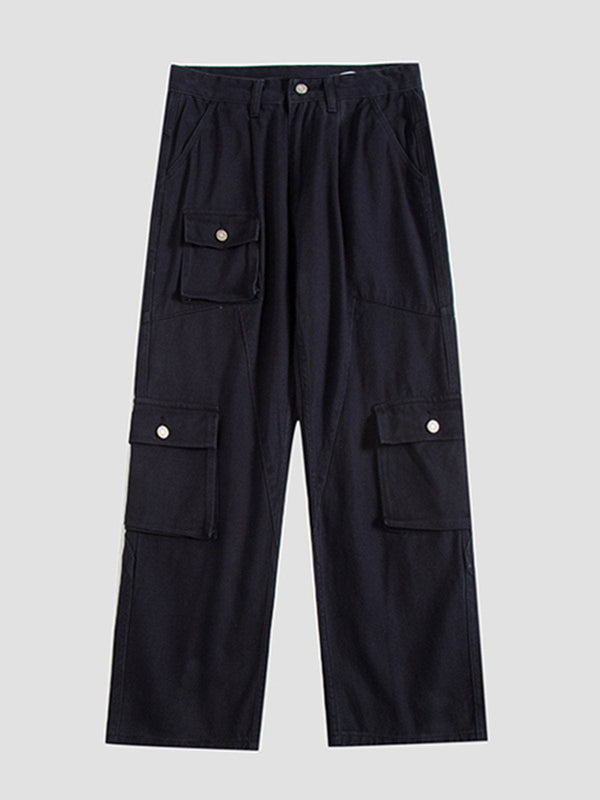 Helmiss - Large Pockets Cargo Pants- Streetwear Fashion - helmiss.com