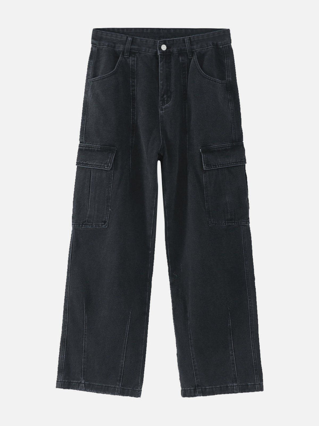 Helmiss - Large Pockets Jeans- Streetwear Fashion - helmiss.com