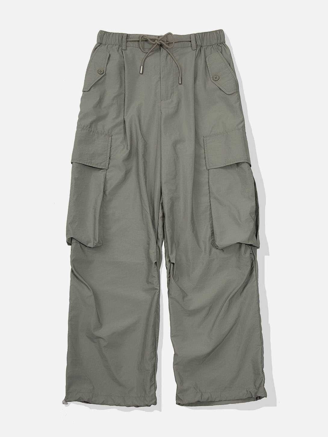 Helmiss - Large Pockets Loose Cargo Pants- Streetwear Fashion - helmiss.com