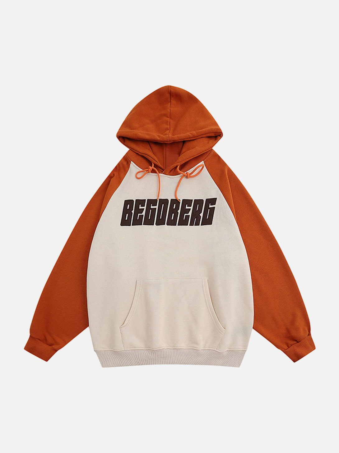 Helmiss - Leather Patch Embroidered Hoodie- Streetwear Fashion - helmiss.com