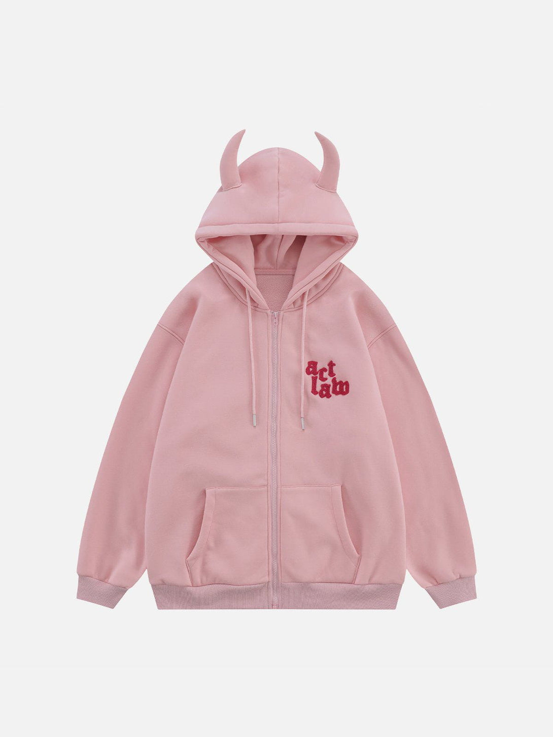 Helmiss - Letter Devil Head Hoodie- Streetwear Fashion - helmiss.com