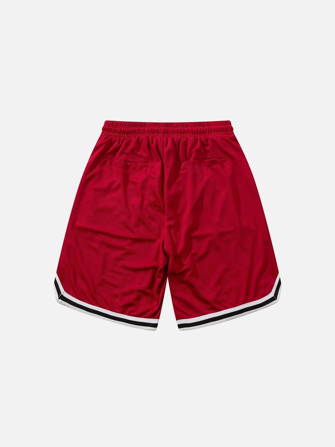 Helmiss - Letter Embroidered Stripes Shorts- Streetwear Fashion - helmiss.com