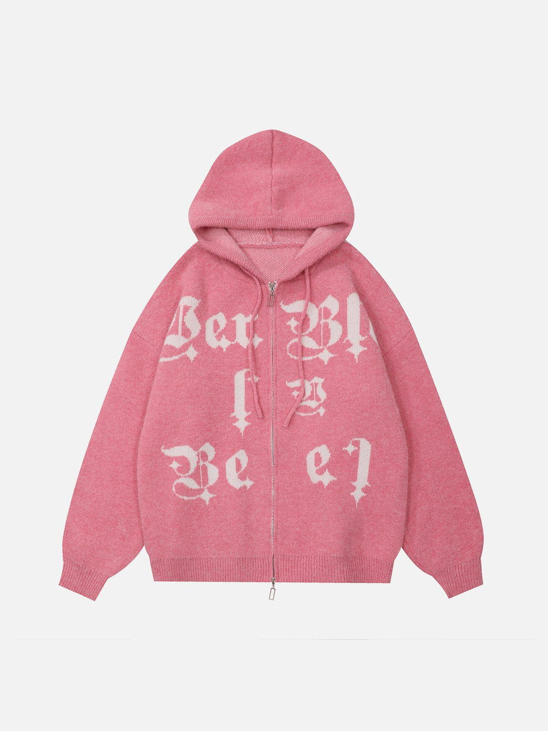 Helmiss - Letter Embroidery Hoodie- Streetwear Fashion - helmiss.com