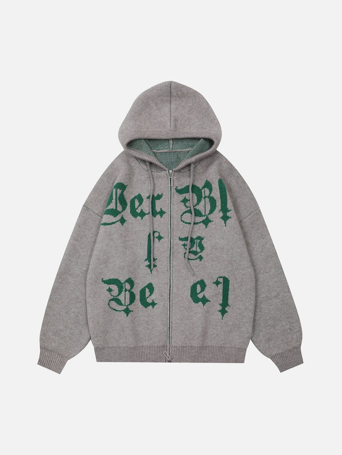 Helmiss - Letter Embroidery Hoodie- Streetwear Fashion - helmiss.com