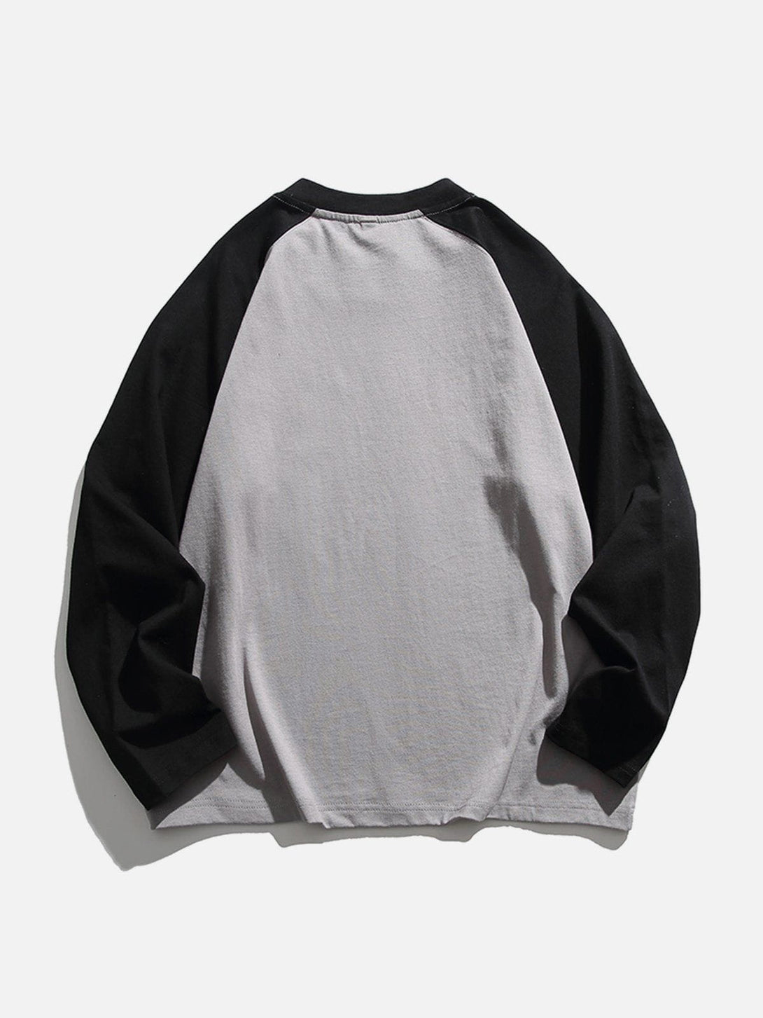 Helmiss - Letter Print Clash Sweatshirt- Streetwear Fashion - helmiss.com