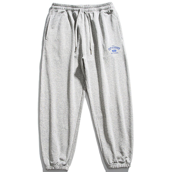 Helmiss - Letter Print Sweatpants- Streetwear Fashion - helmiss.com