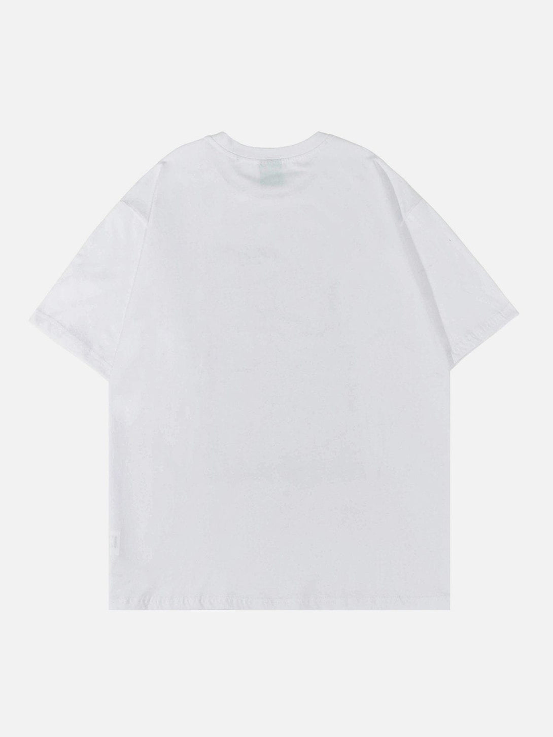 Helmiss - Letter Printing Tee- Streetwear Fashion - helmiss.com