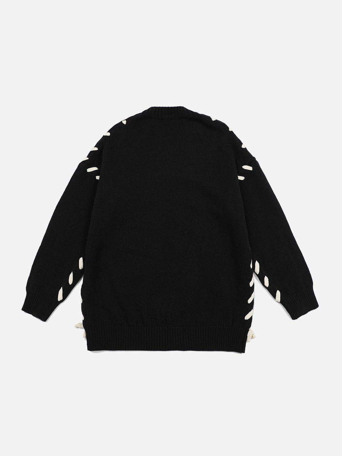 Helmiss - Line Splicing Sweater- Streetwear Fashion - helmiss.com