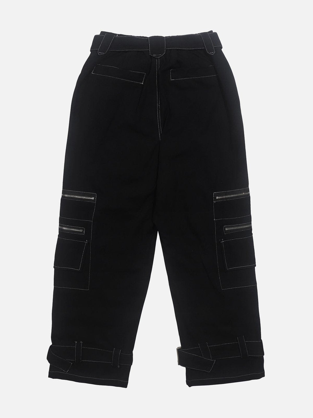 Helmiss - Line Zip Design Pants- Streetwear Fashion - helmiss.com