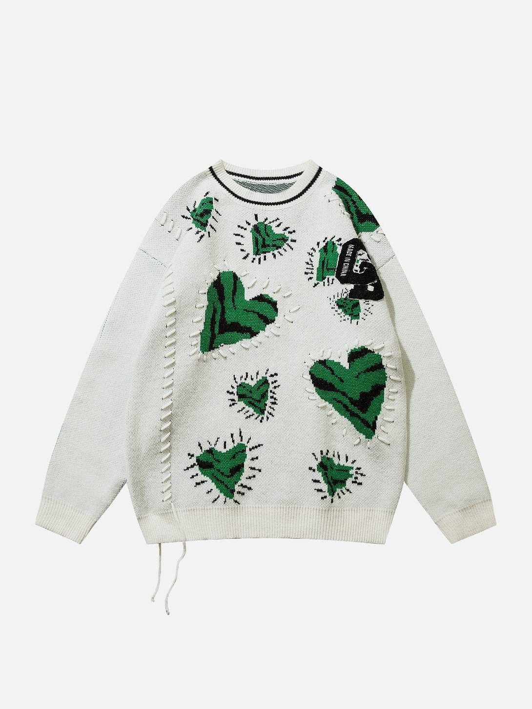 Helmiss - Love Tassel Sweater- Streetwear Fashion - helmiss.com