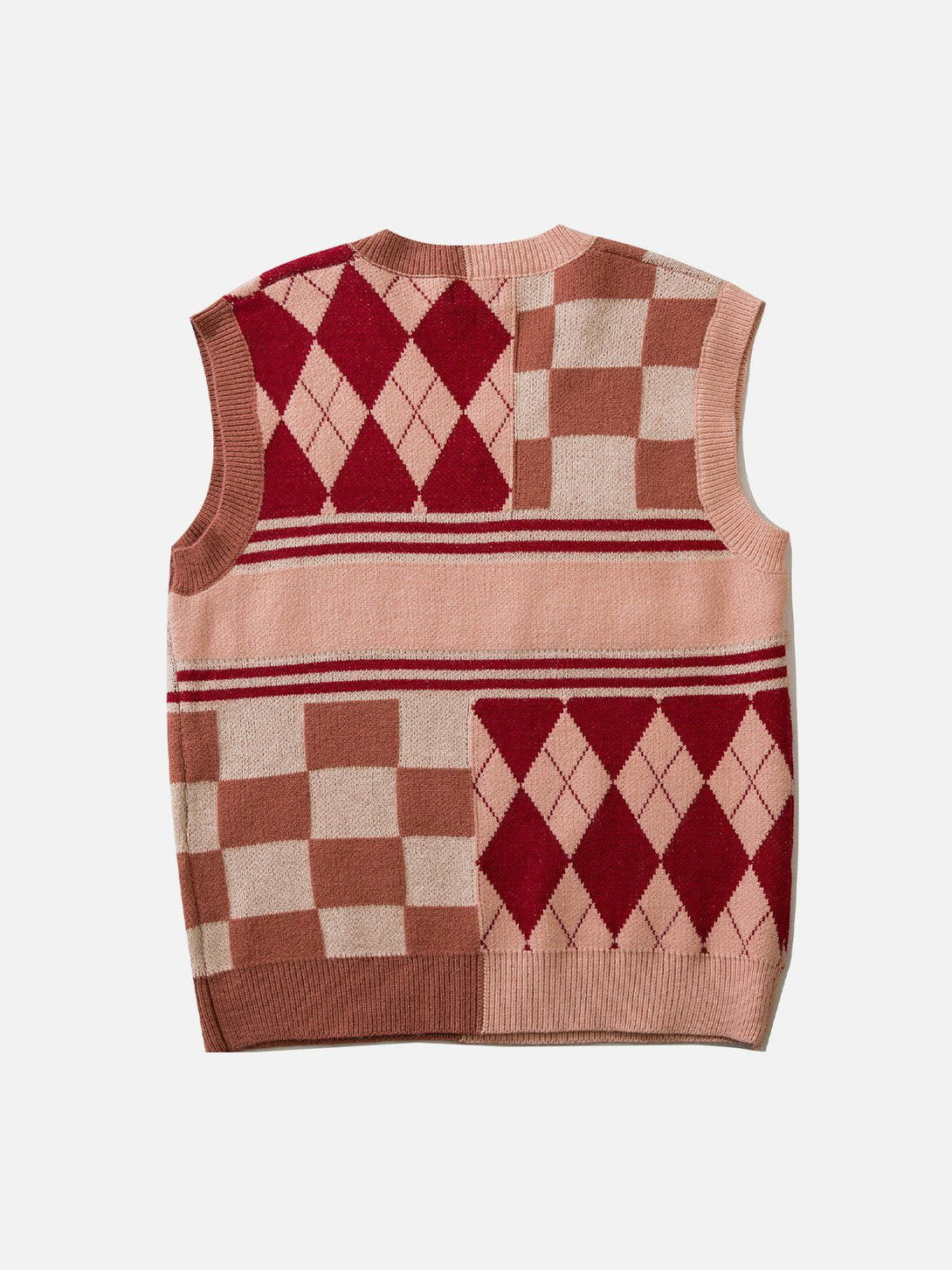 Helmiss - Love Weaving Layering Style Sweater Vest- Streetwear Fashion - helmiss.com