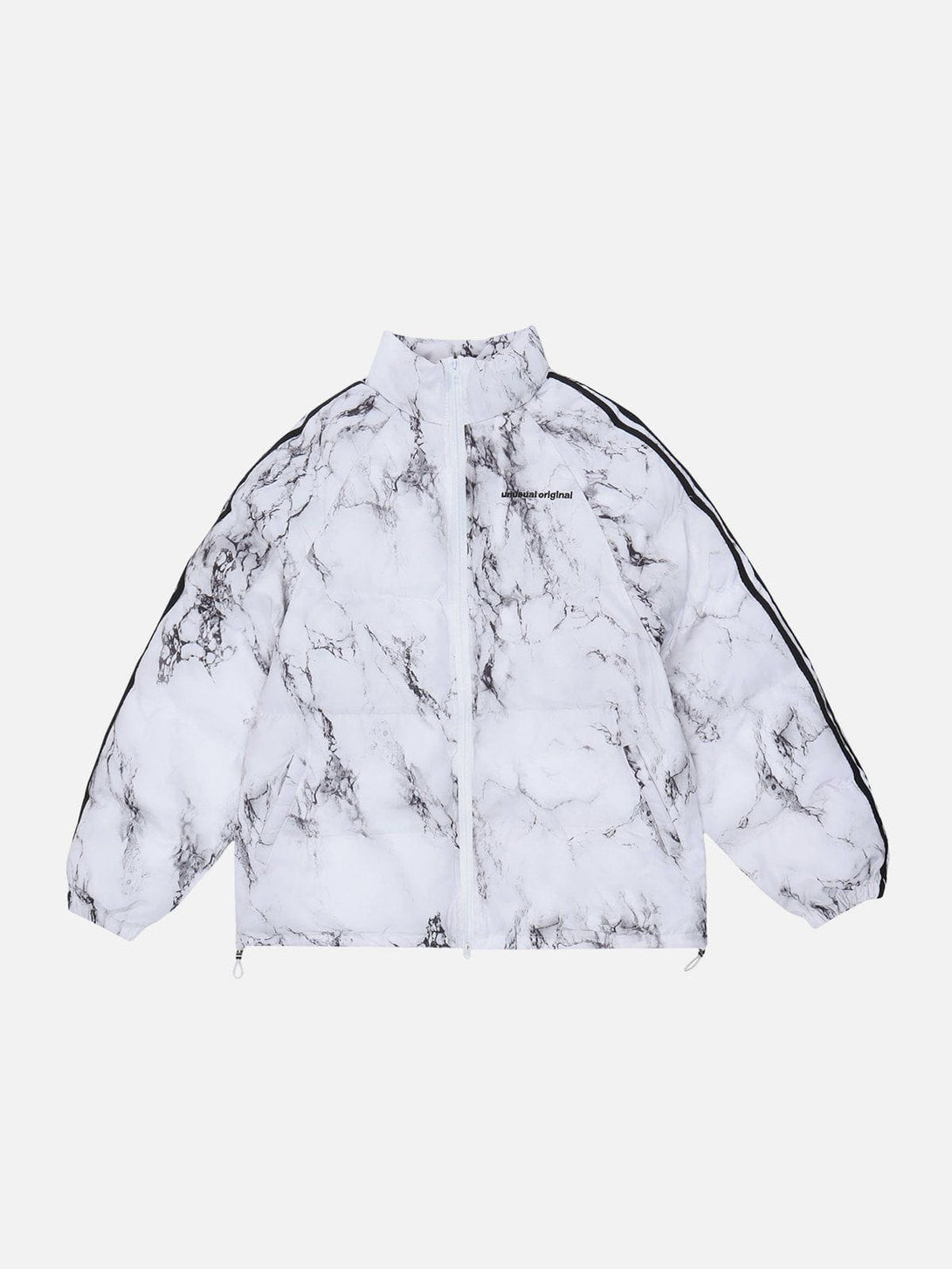 Helmiss - Marbled Smudge Gradient Winter Coat- Streetwear Fashion - helmiss.com