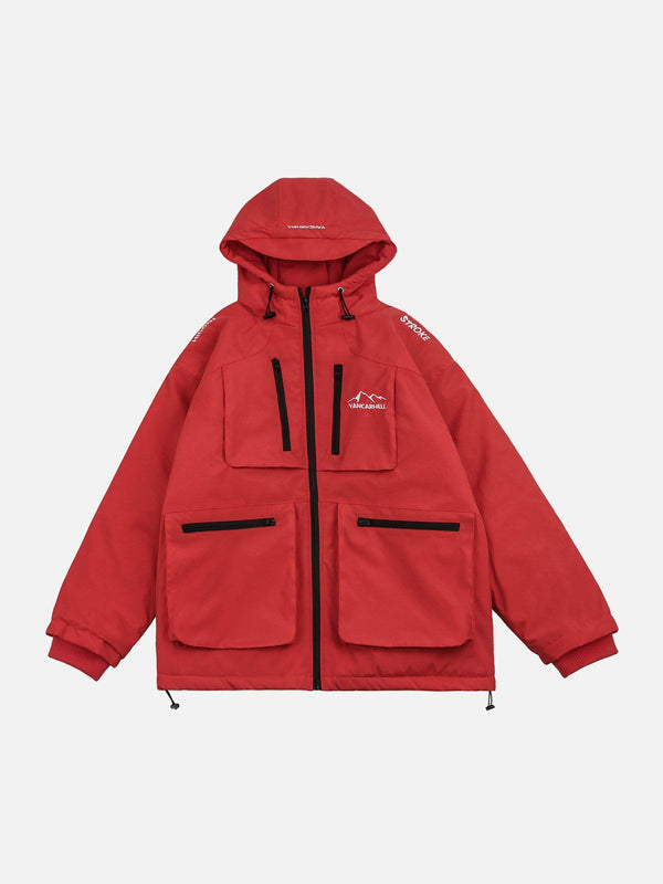 Helmiss - Multi-Pocket Anorak- Streetwear Fashion - helmiss.com