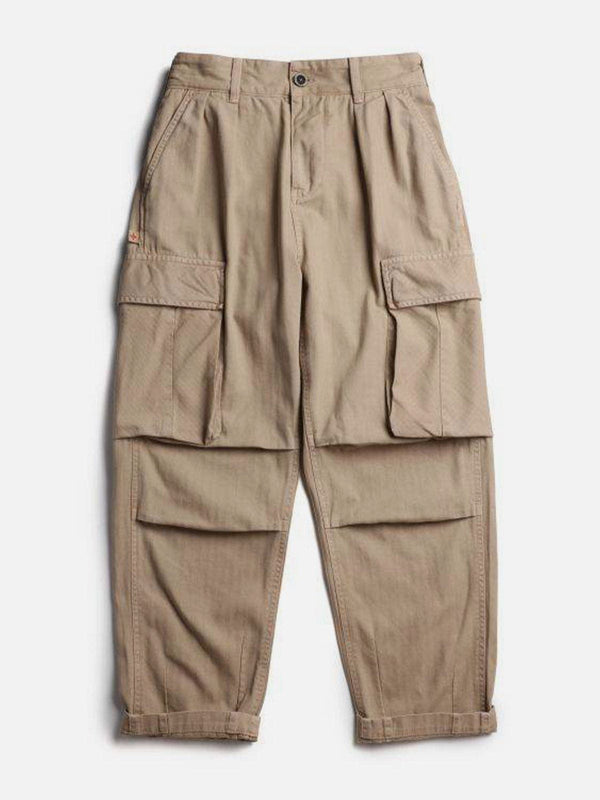 Helmiss - Multi-Pocket Cargo Pants- Streetwear Fashion - helmiss.com