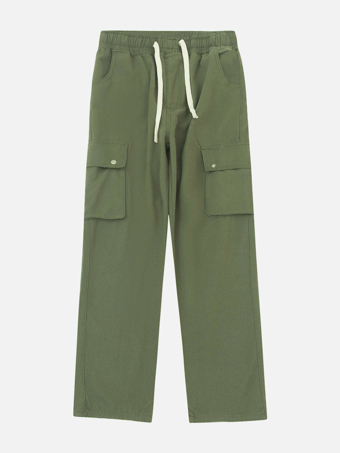 Helmiss - Multi-Pocket Drawstring Pants- Streetwear Fashion - helmiss.com