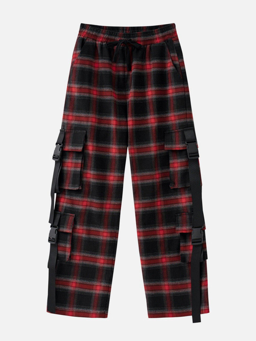 Helmiss - Multi-Pocket Streamer Pants- Streetwear Fashion - helmiss.com