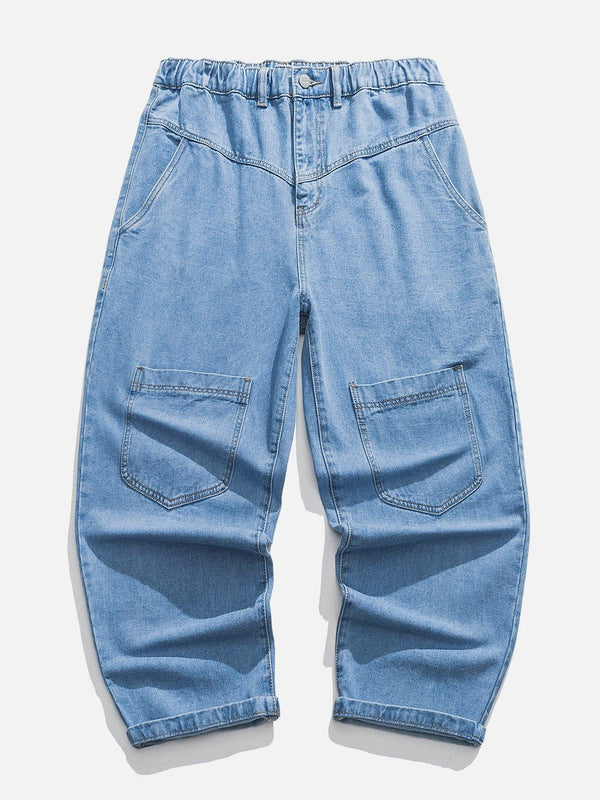 Helmiss - Multi-pocket Jeans- Streetwear Fashion - helmiss.com