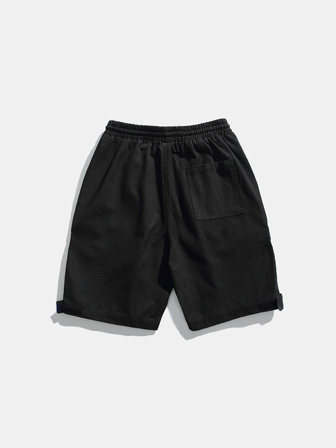 Helmiss - Multi-pocket Solid Color Shorts- Streetwear Fashion - helmiss.com