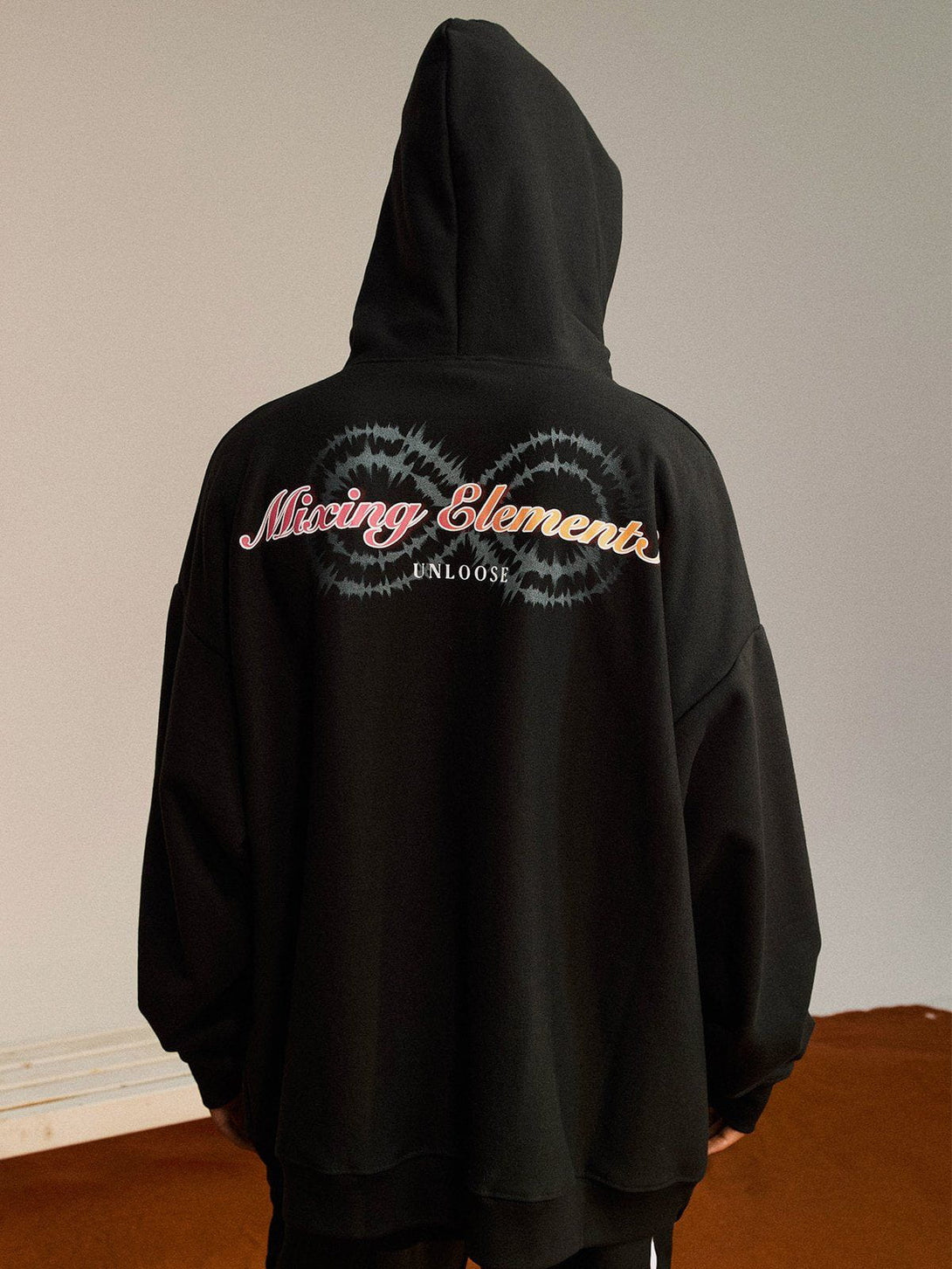 Helmiss - Neon Garden Print Hoodie- Streetwear Fashion - helmiss.com