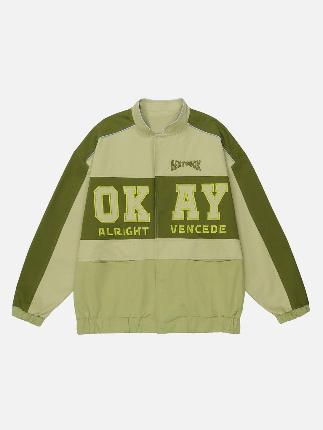 Helmiss - "OKAY" Color Matching Jacket- Streetwear Fashion - helmiss.com