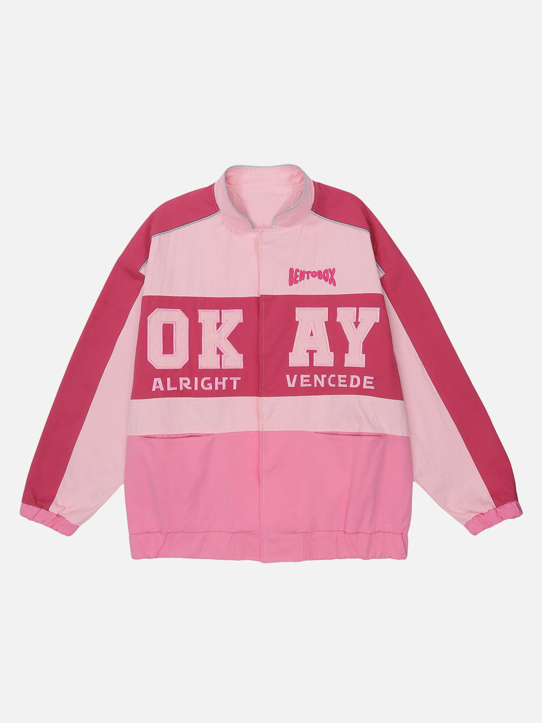 Helmiss - "OKAY" Color Matching Jacket- Streetwear Fashion - helmiss.com