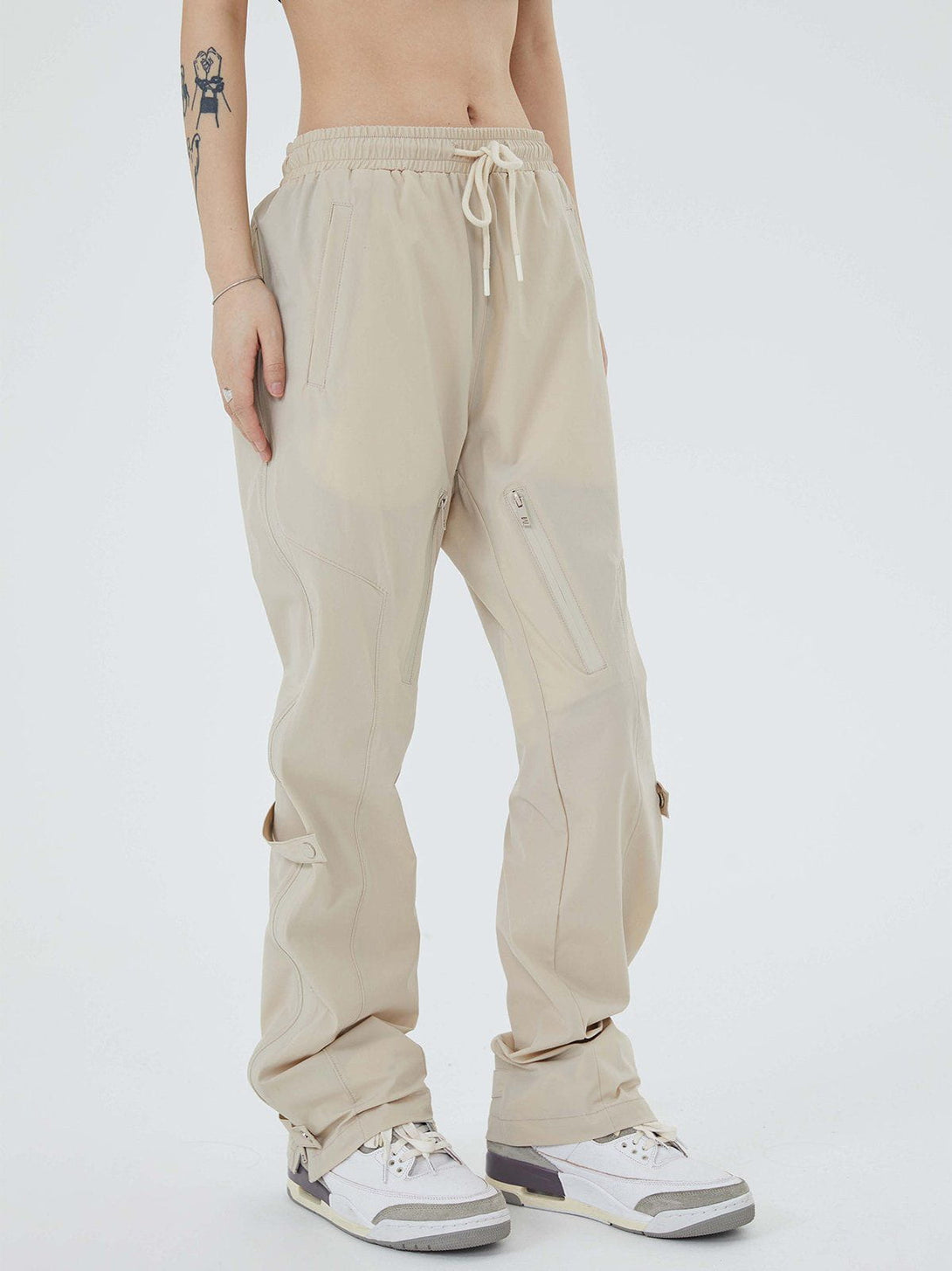 Helmiss - Outdoor Functional Side Zip Pants- Streetwear Fashion - helmiss.com