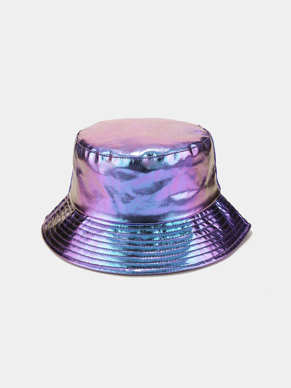 Helmiss - PU Laser Multicolor Hat- Streetwear Fashion - helmiss.com