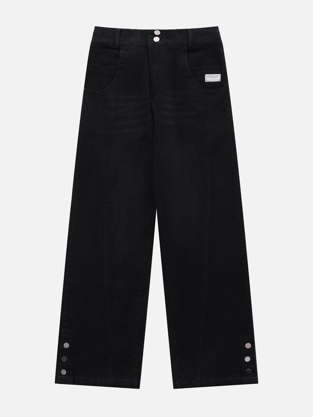 Helmiss - Pant Leg Openings Jeans- Streetwear Fashion - helmiss.com